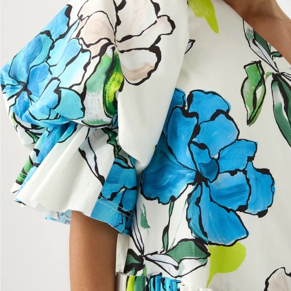 Aje Cy Off Shoulder Smock Dress, size 10 AU (6US) - Picture 11 of 16